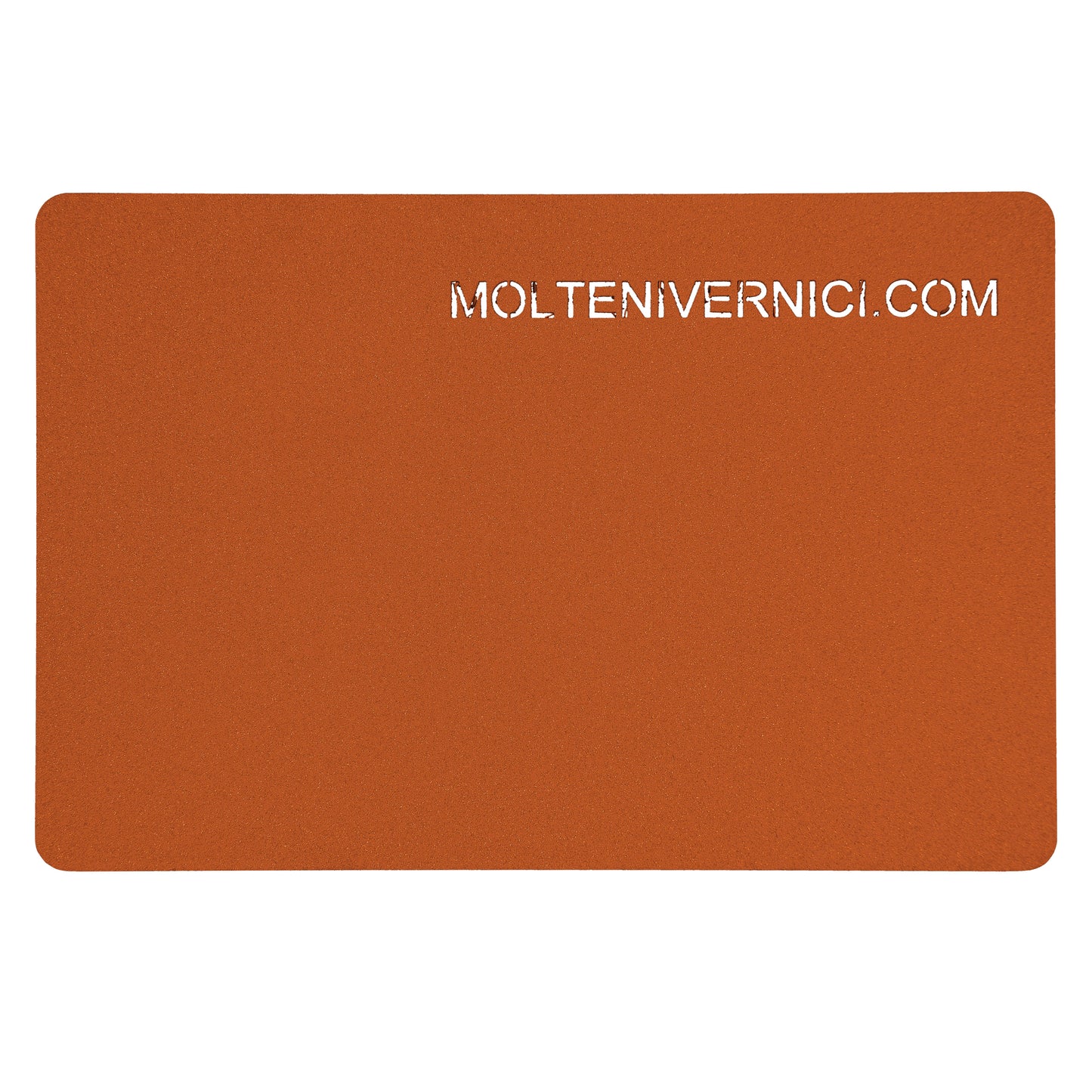 Variante colore Velvet Peach, vernice effetto tessuto ad acqua con finitura opaca vellutata - Molteni Vernici