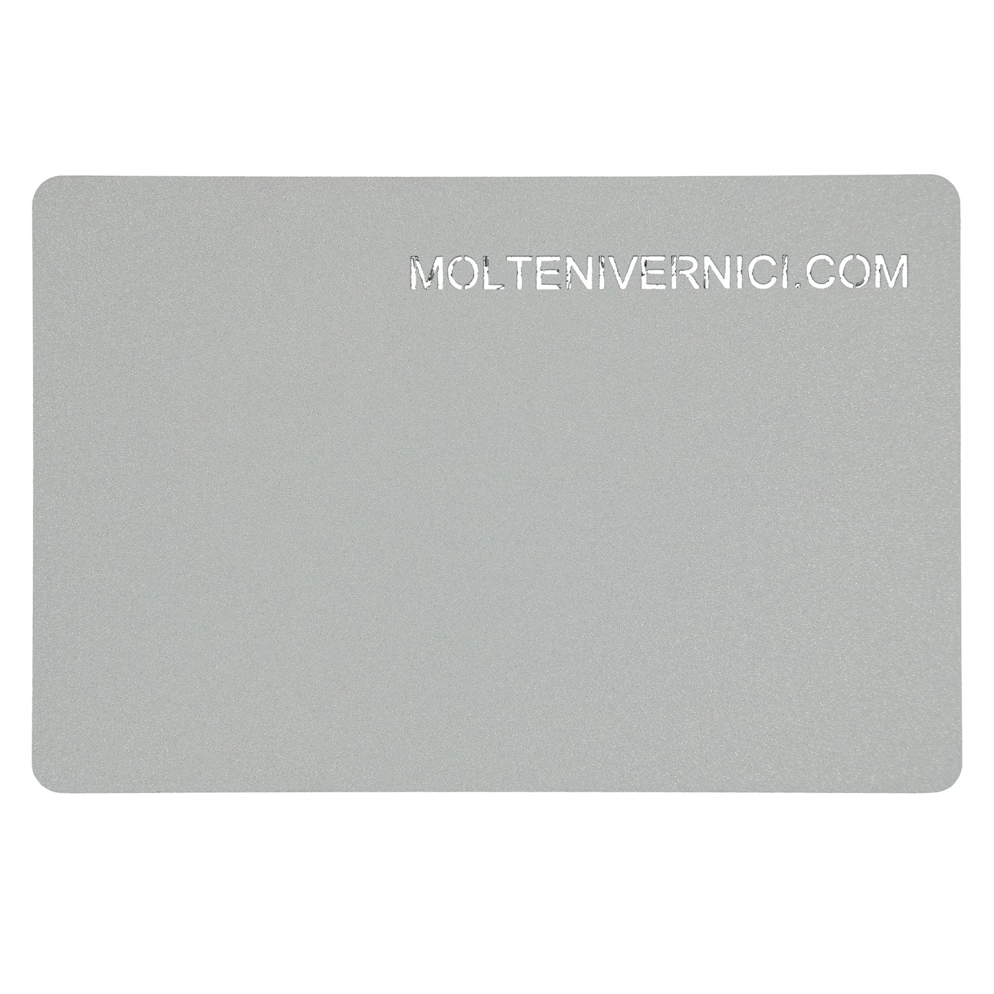 Variante colore Velvet Stone, finitura opaca effetto tessuto grigio salvia - Molteni Vernici