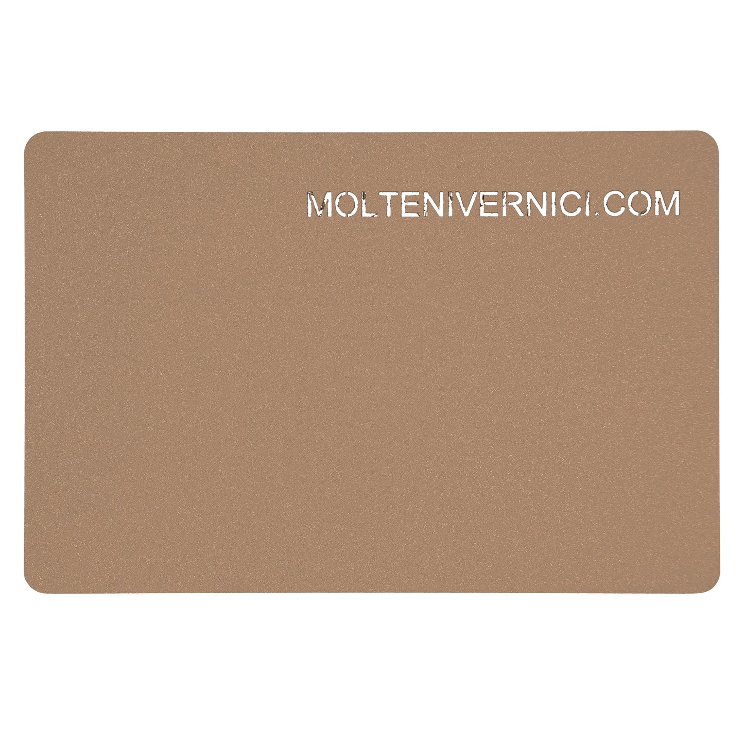 Variante colore Velvet Juta, finitura opaca effetto tessuto con texture naturale beige, Molteni Vernici