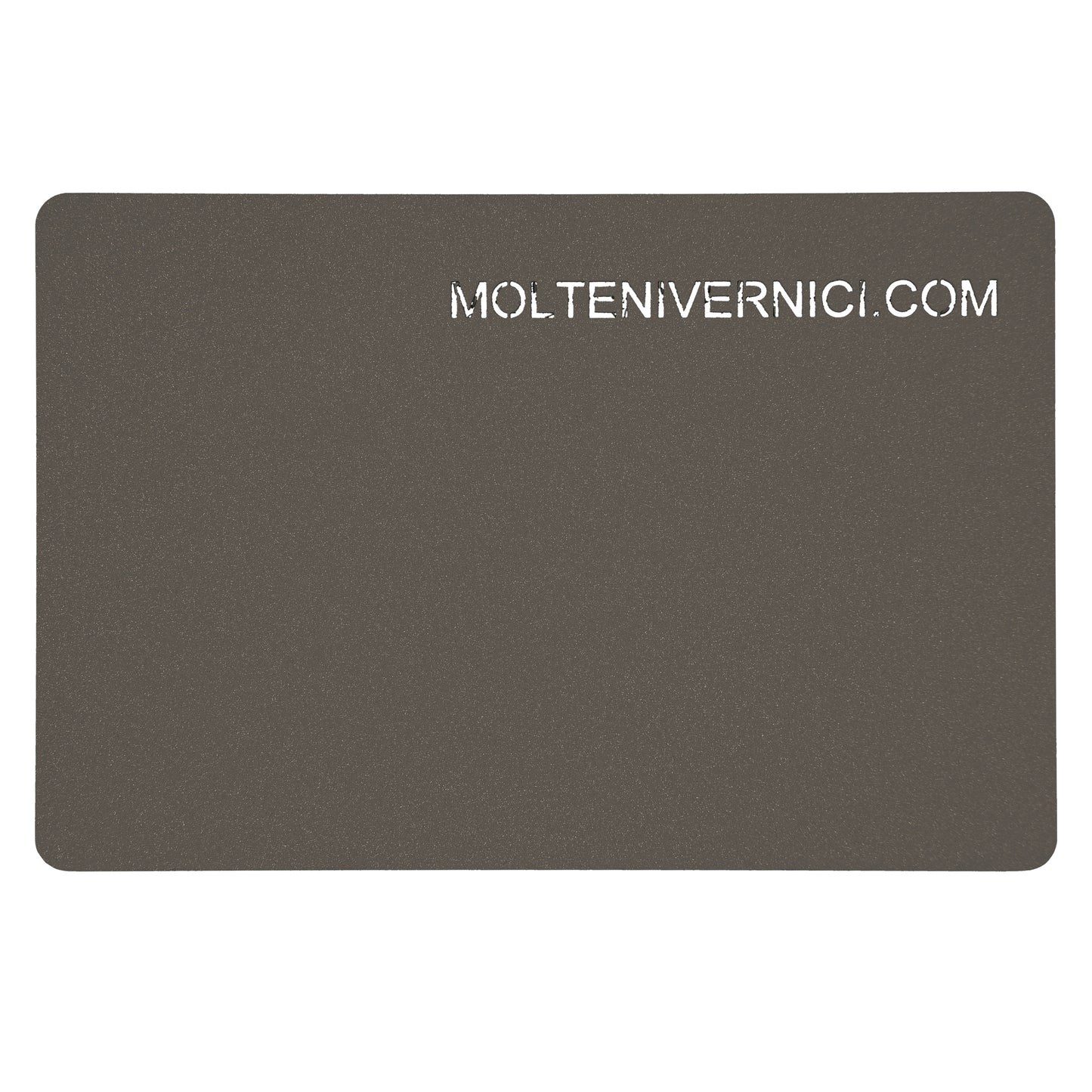 Variante colore Velvet Lana, finitura opaca effetto tessuto con texture soft grigio taupe di Molteni Vernici