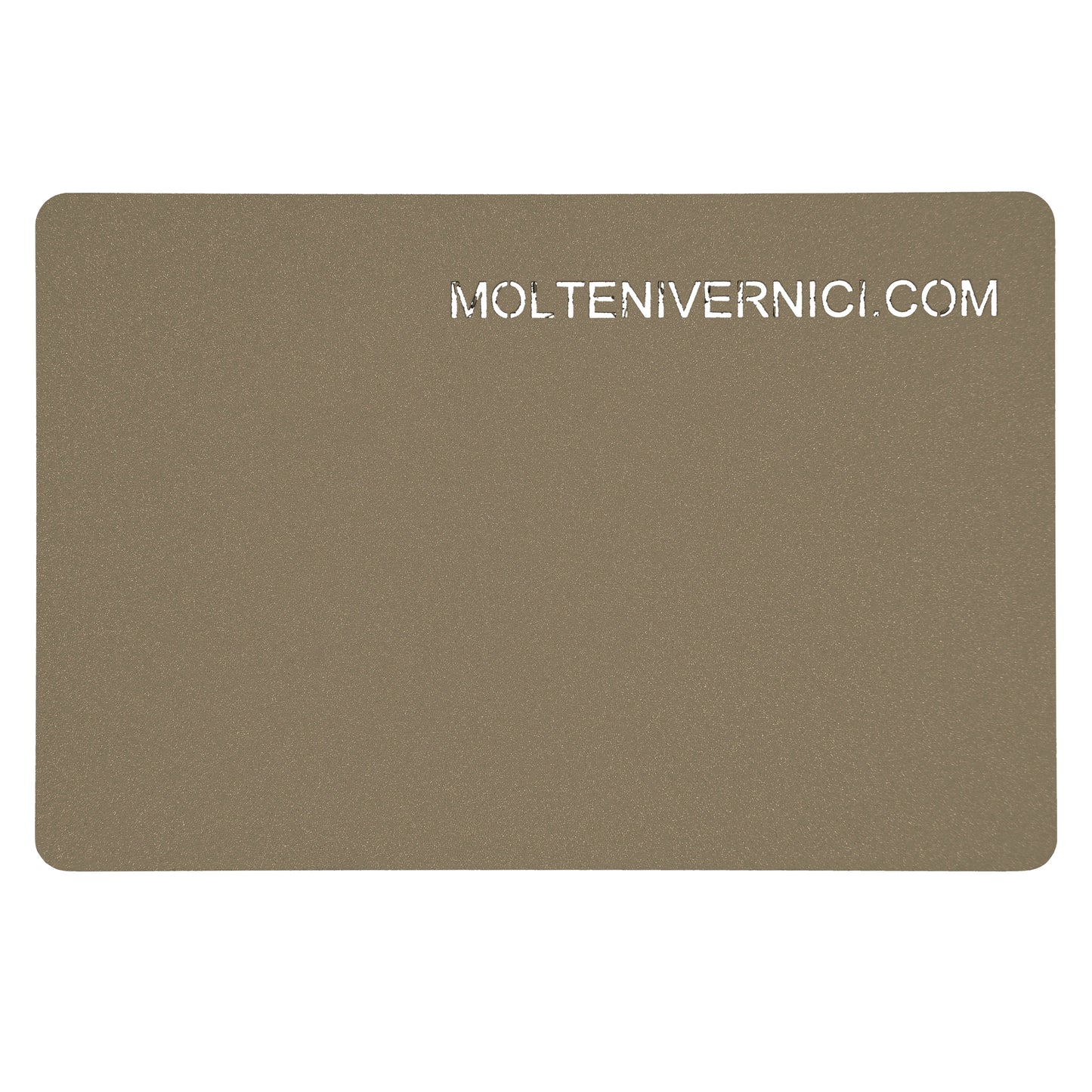 Variante colore Velvet Mohair, finitura opaca effetto tessuto grigio sabbia su base acqua, Molteni Vernici