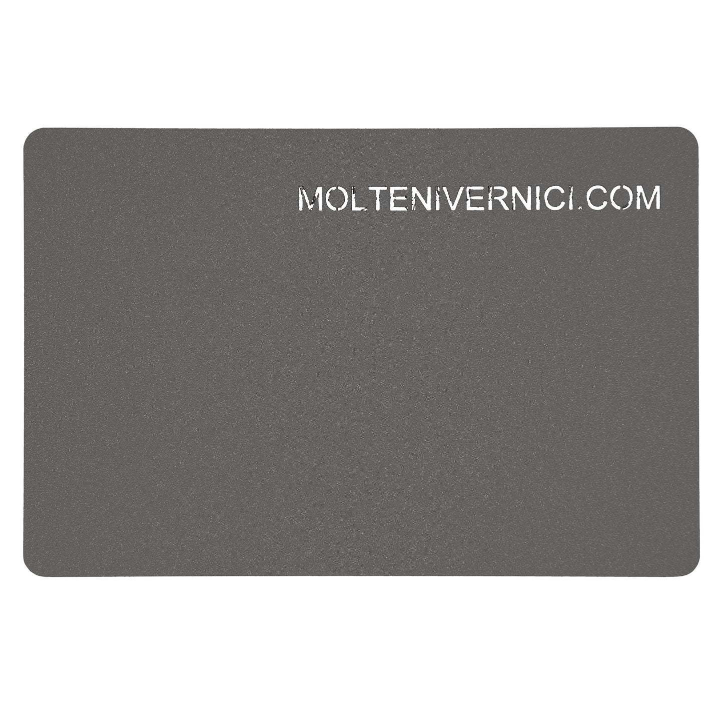 Variante colore Velvet Medium Grey, vernice effetto tessuto ad acqua con finitura opaca vellutata - Molteni Vernici