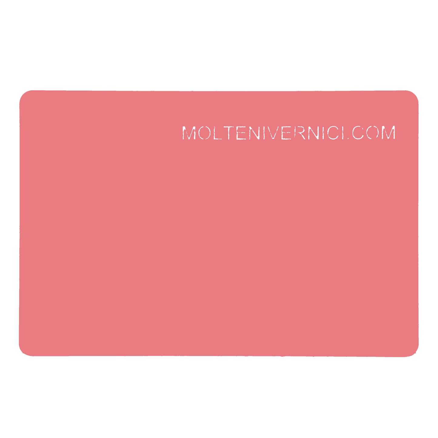 Variante colore Smalto Dustof cod. 30109 - finitura opaca rosa corallo anti-polvere Molteni Vernici