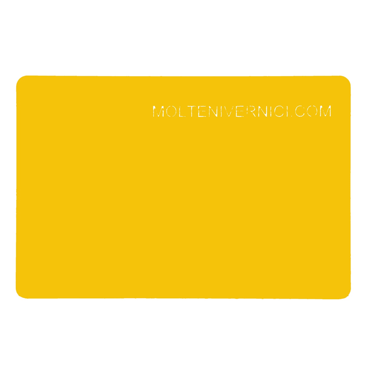 Variante colore Smalto Dustof cod. 30121 finitura opaca giallo brillante anti-polvere Molteni Vernici