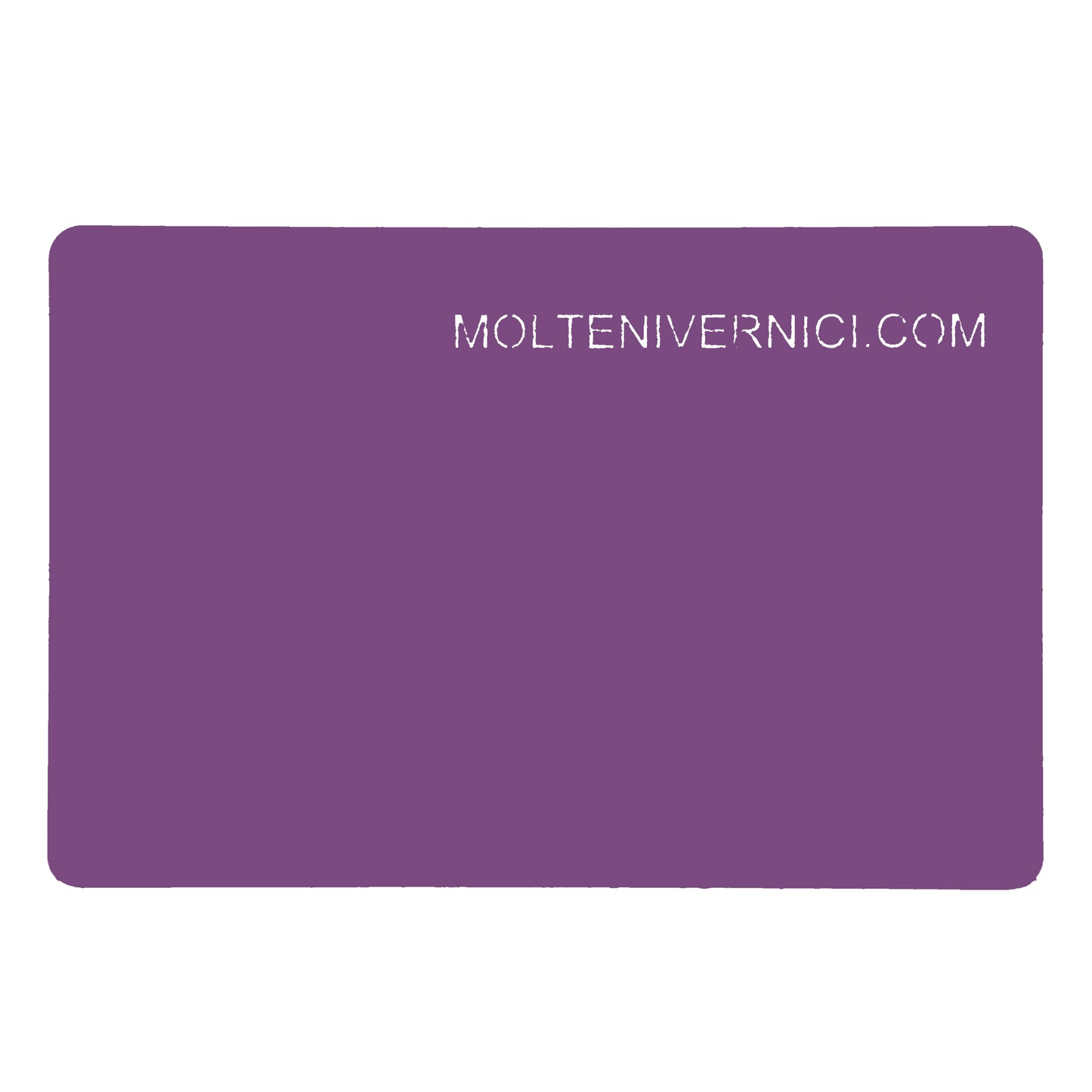 Variante colore NK Wood Violet, vernice ad acqua effetto solid surface opaco viola intenso - Molteni Vernici