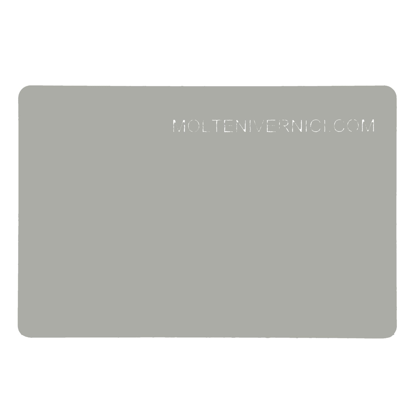 Variante colore Smalto Dustof cod. 30108, finitura opaca grigia anti-polvere di Molteni Vernici