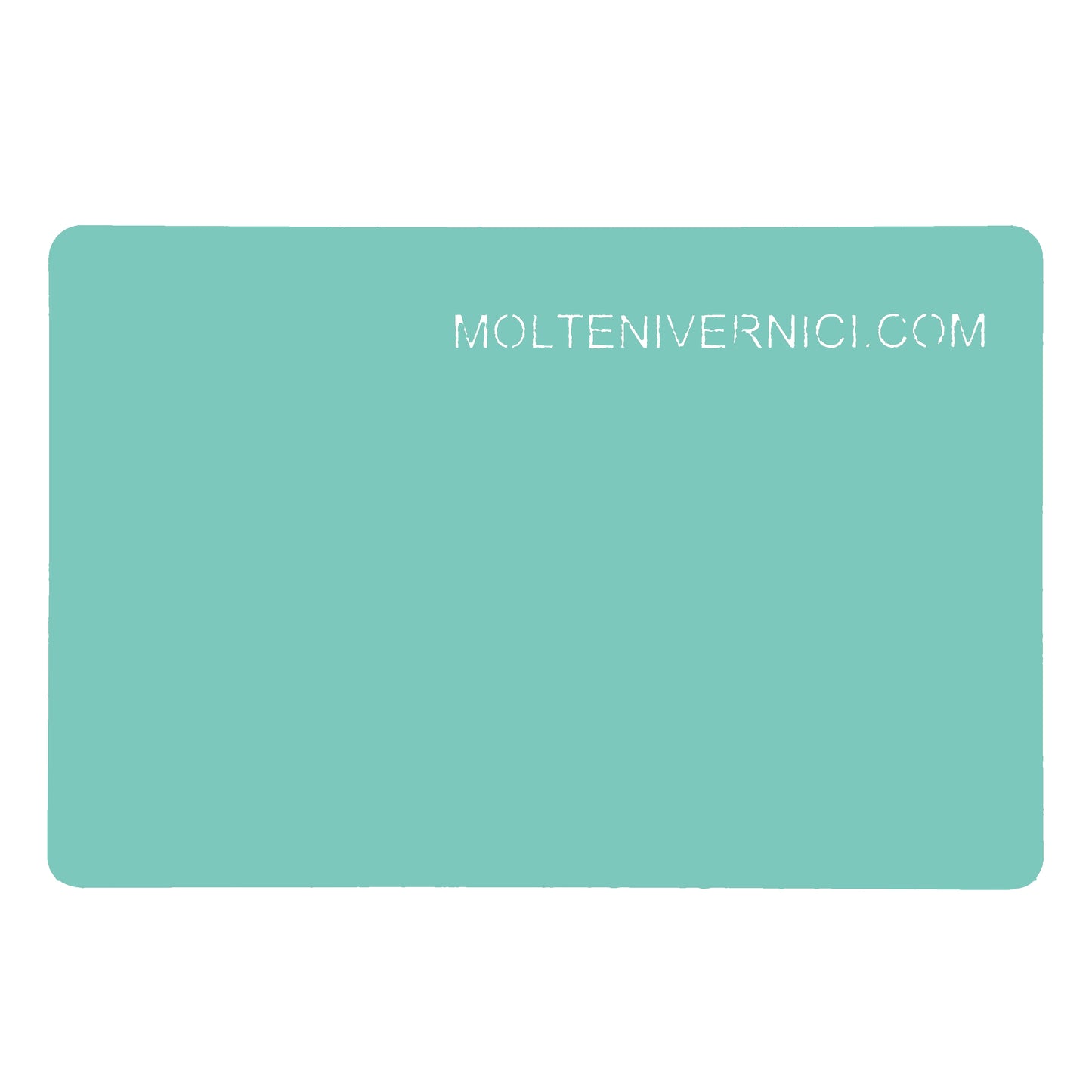 Variante colore Smalto Dustof cod. 30114 finitura opaca azzurro turchese Molteni Vernici