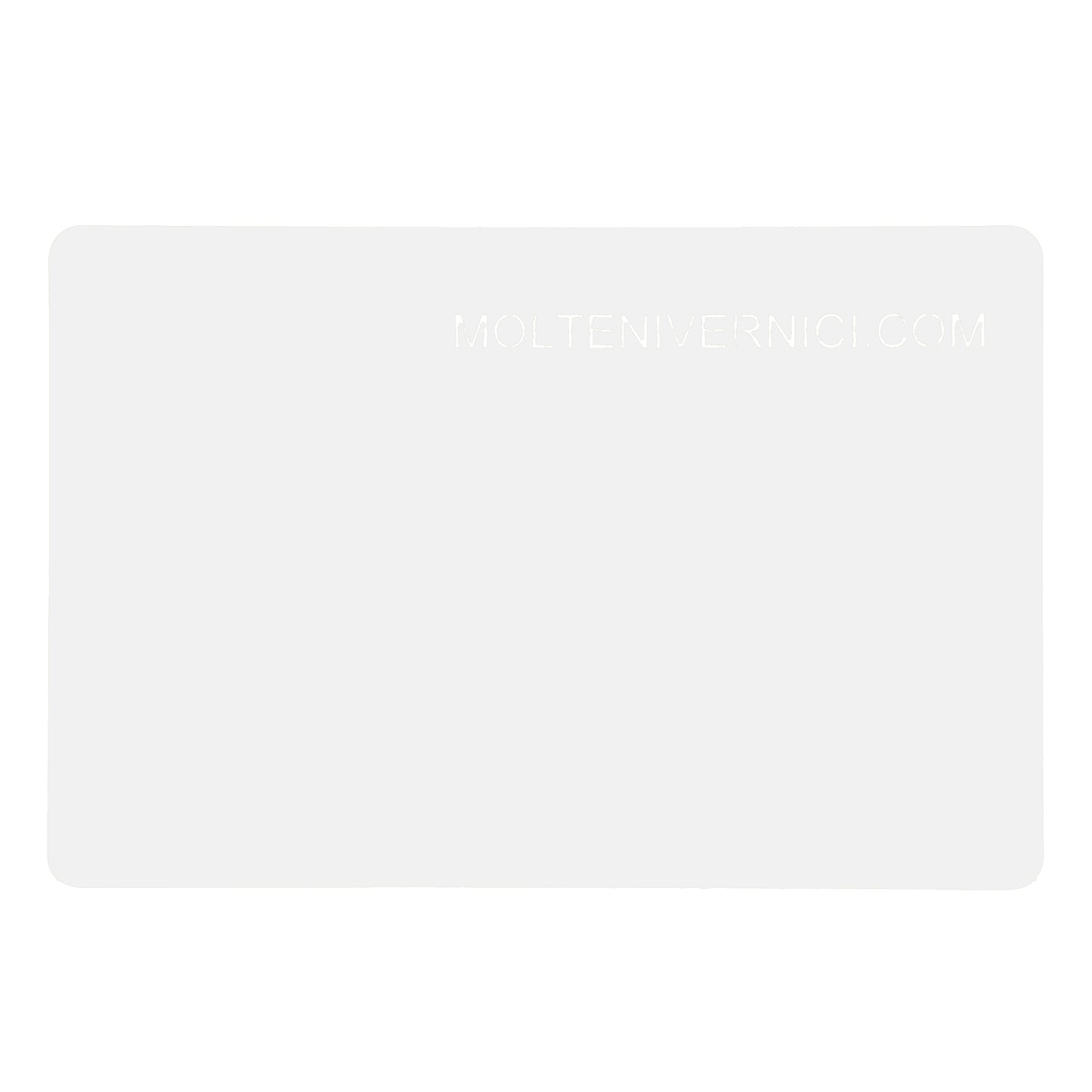 Variante colore NK White Glaze, finitura lucida bianca ad acqua effetto solid surface - Molteni Vernici