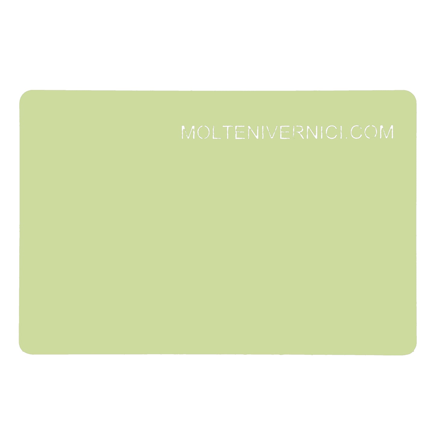 Variante colore Smalto Dustof cod. 30113 finitura opaca verde salvia Molteni Vernici
