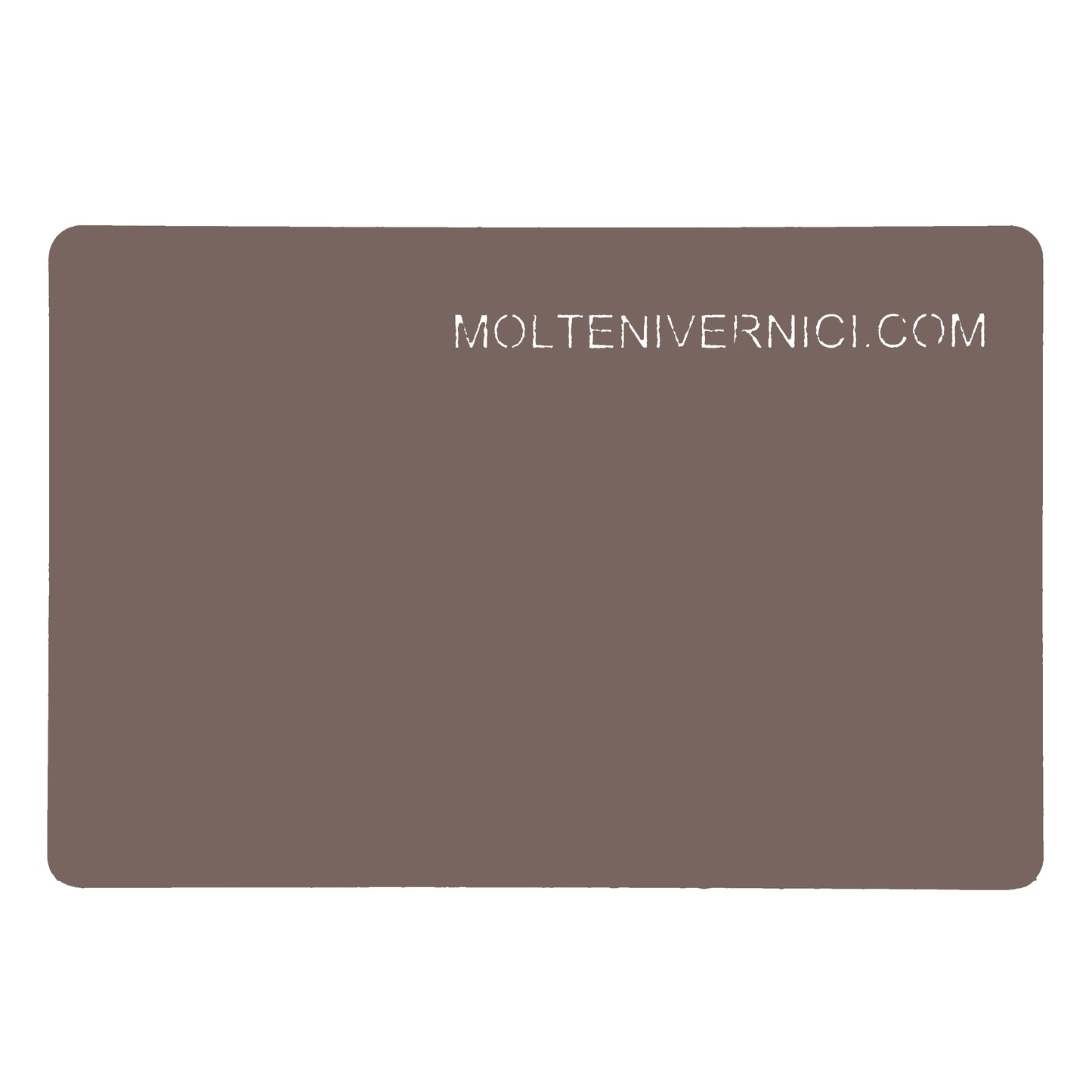 Variante colore Smalto Dustof cod. 30104 finitura opaca taupe anti-polvere Molteni Vernici