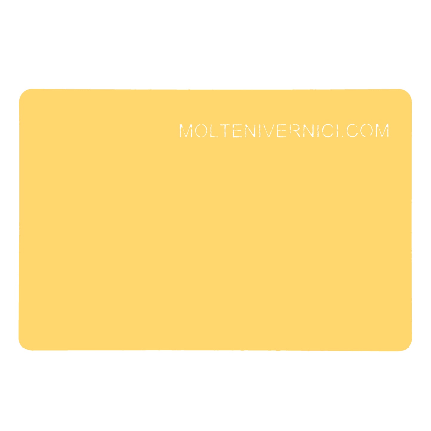 Variante colore NK Samoan Sun, finitura opaca ad acqua color giallo caldo - Molteni Vernici