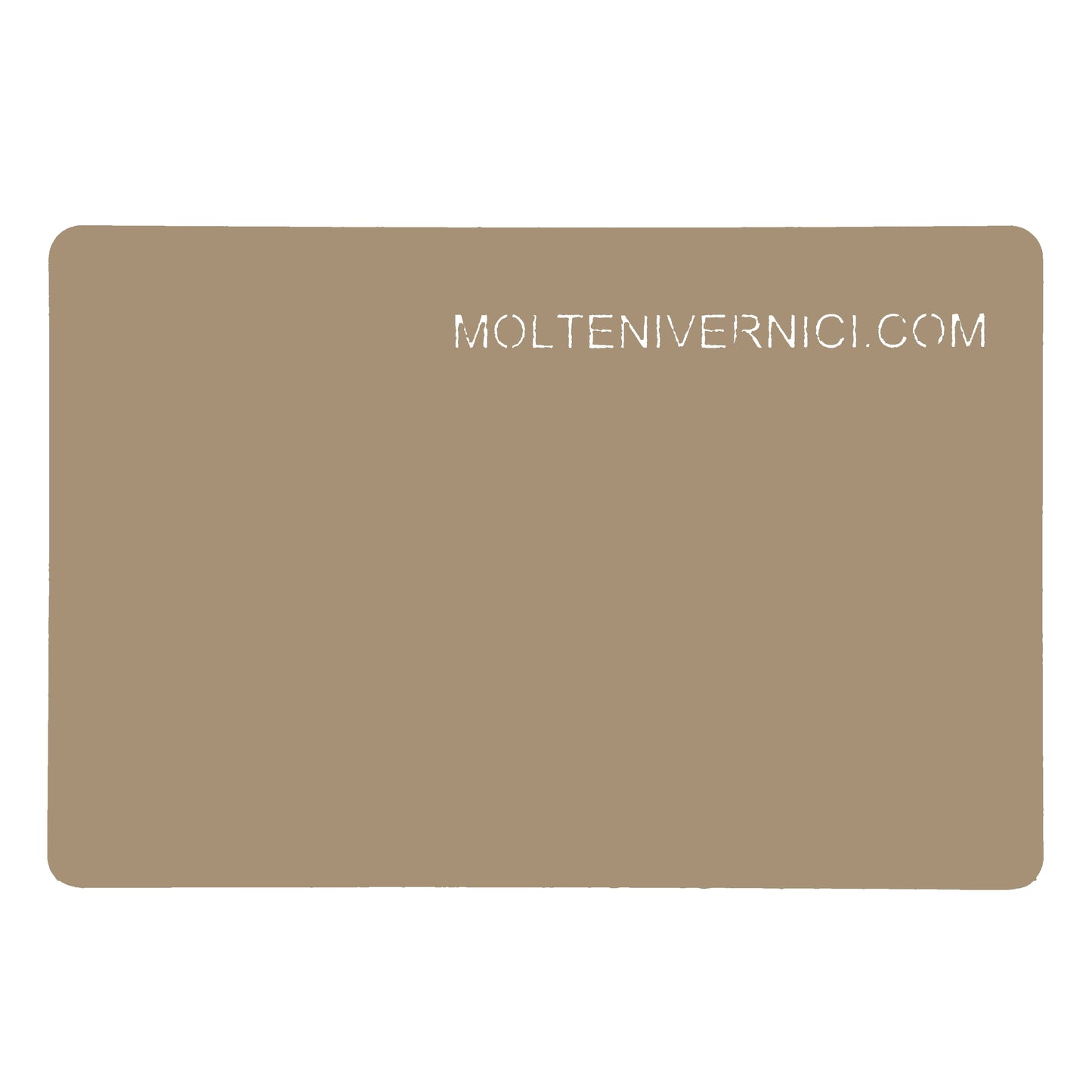 Variante colore NK Travertine, finitura opaca effetto solid surface ad acqua, colore beige naturale - Molteni Vernici