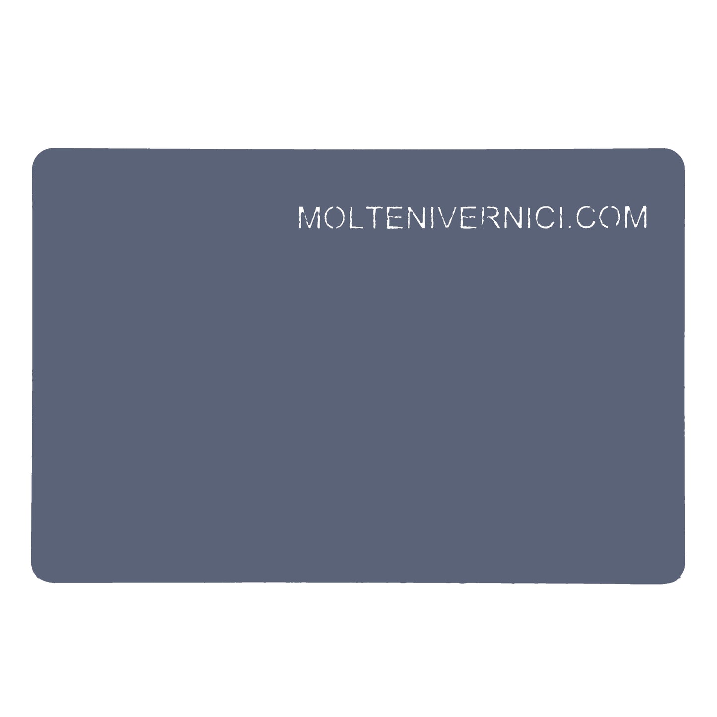Variante colore Smalto Dustof cod. 30103 finitura opaca grigio-blu, vernice anti-polvere Molteni Vernici