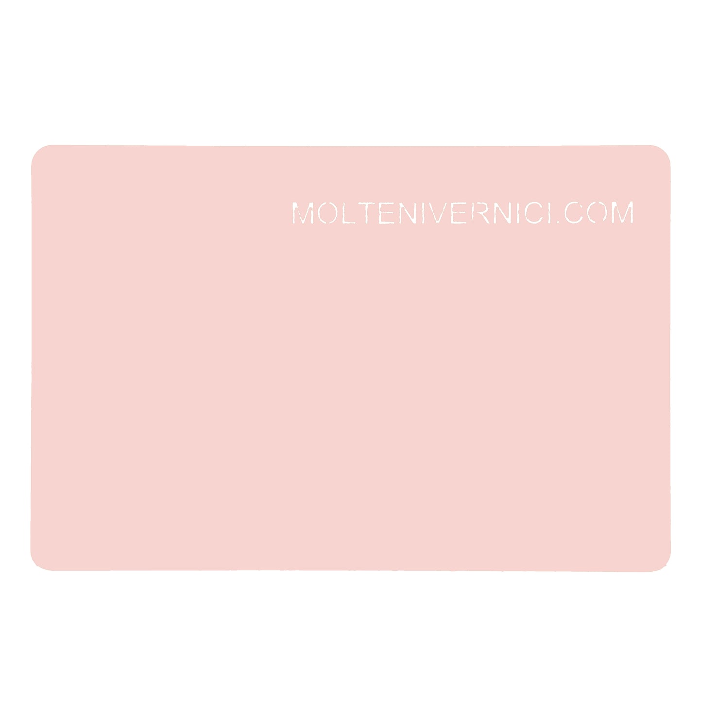 Variante colore NK Lotus vernice effetto solid surface opaco rosa polvere Molteni Vernici