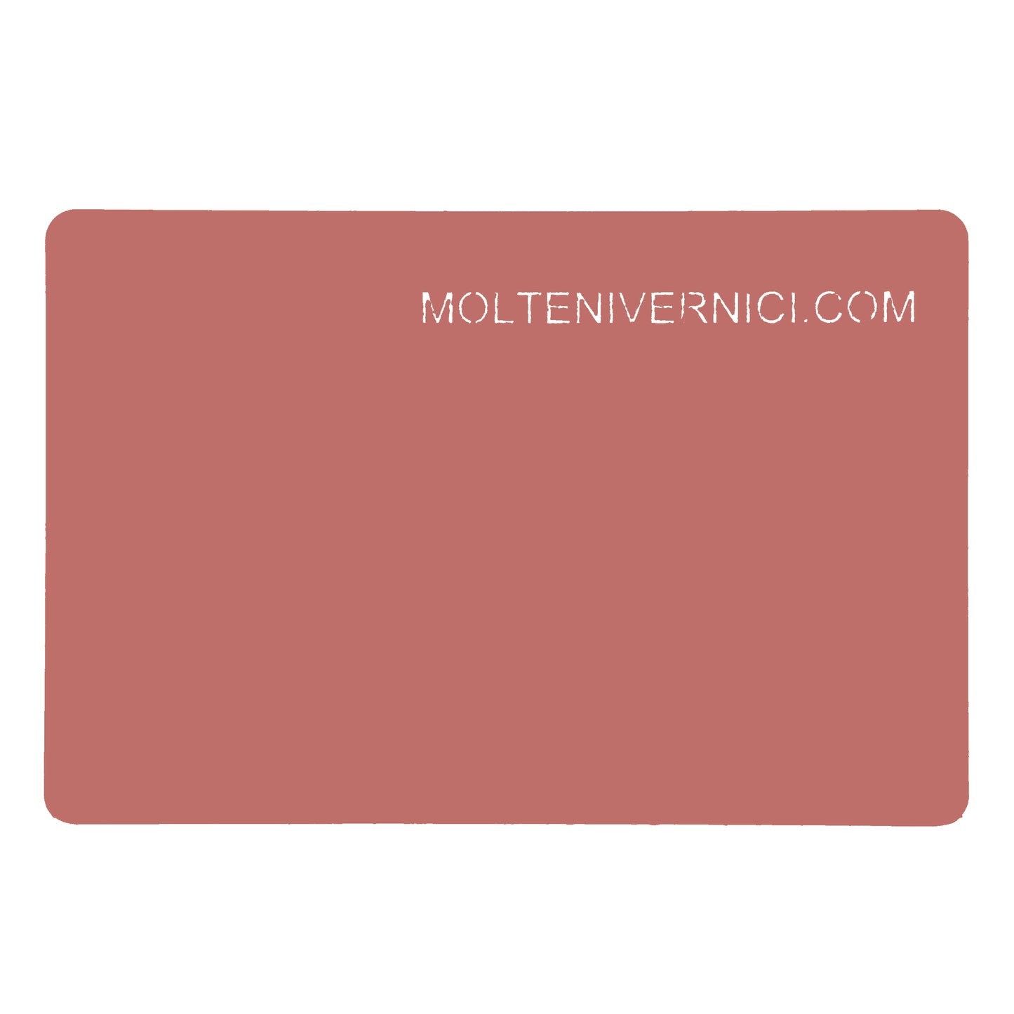 Variante colore NK Dusty Cedar, finitura opaca water-based color tortora per solid surface - Molteni Vernici