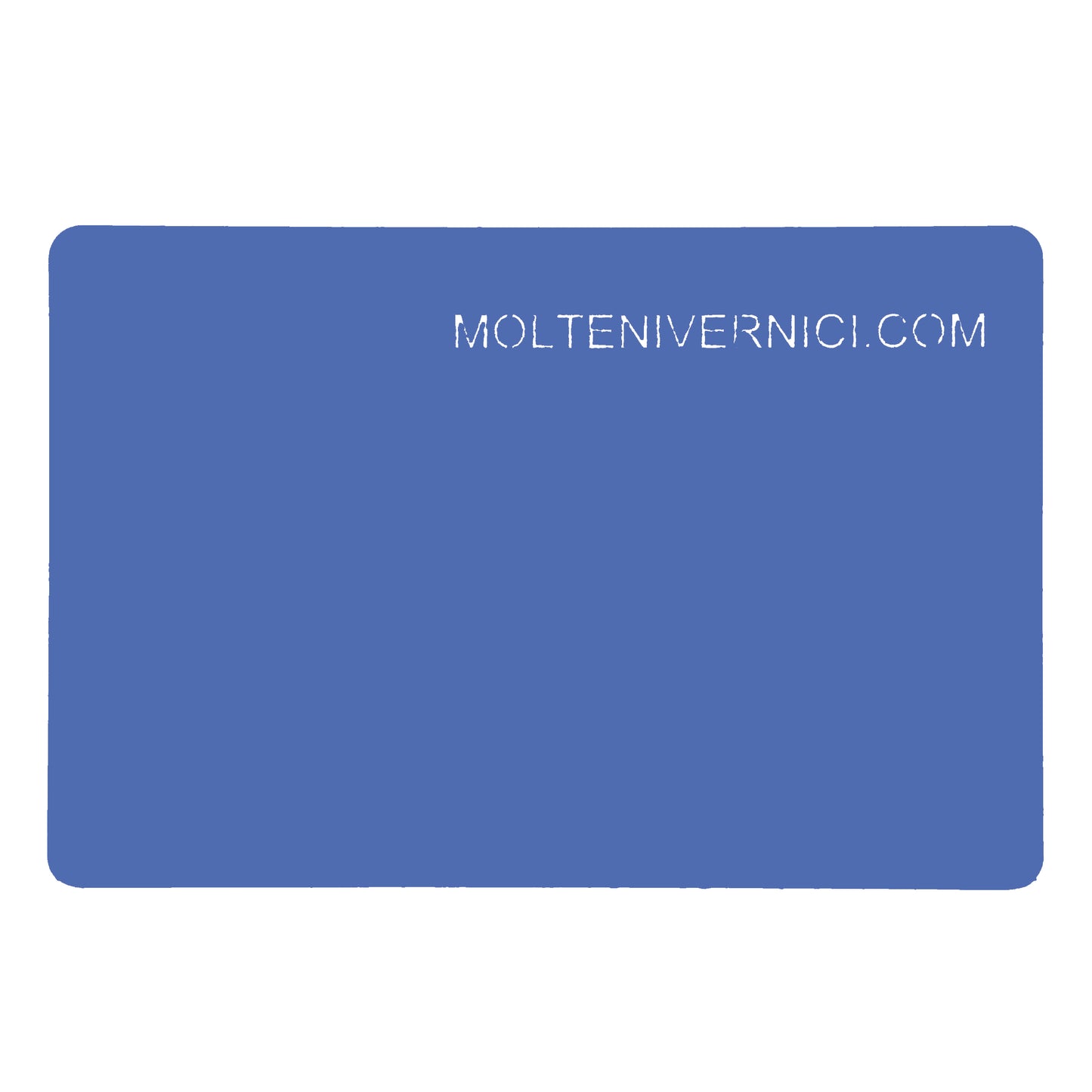 Variante colore NK Corsian Blue, finitura opaca solid-surface ad acqua, blu intenso - Molteni Vernici