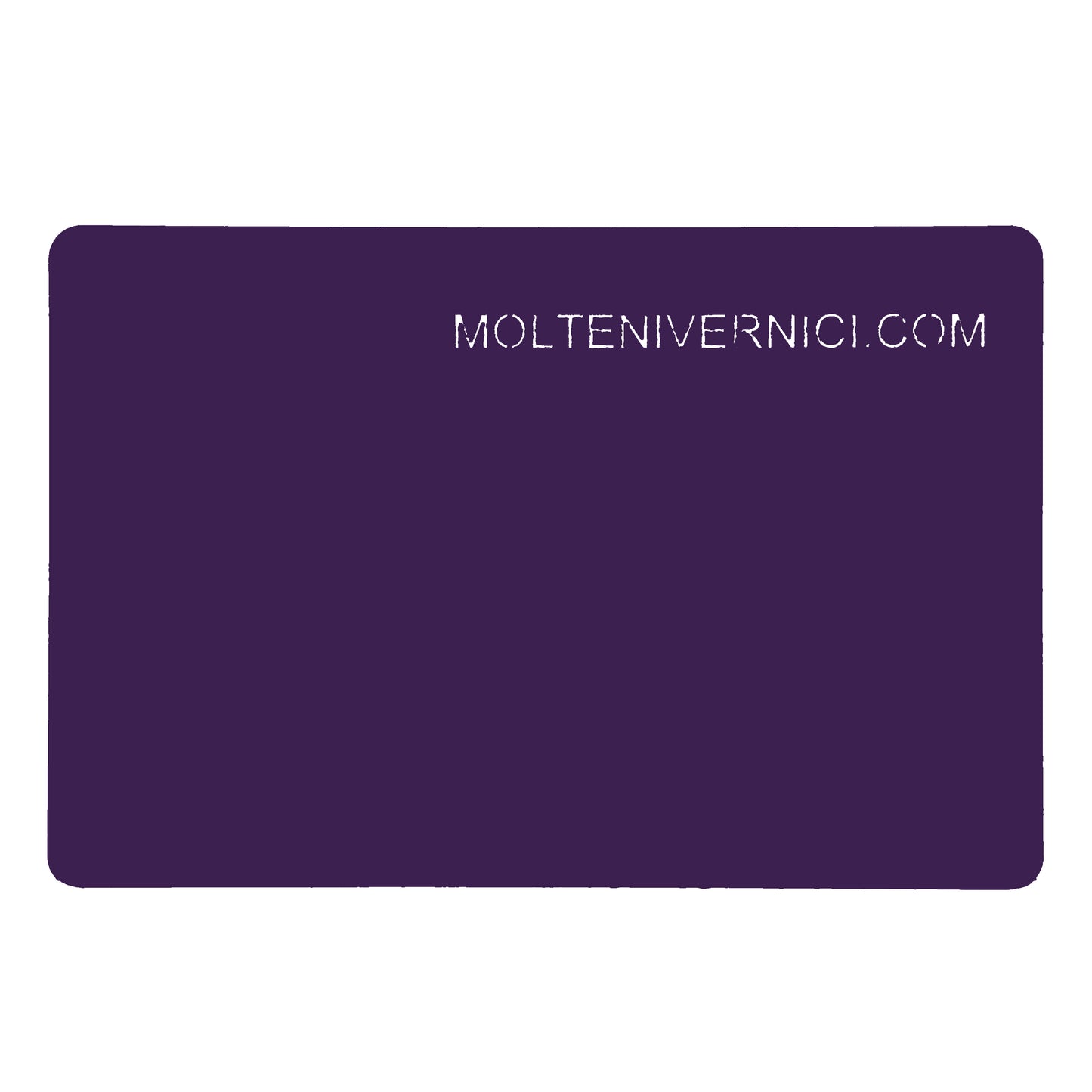 Variante colore NK Blackberry colore viola scuro opaco effetto solid surface ad acqua Molteni Vernici