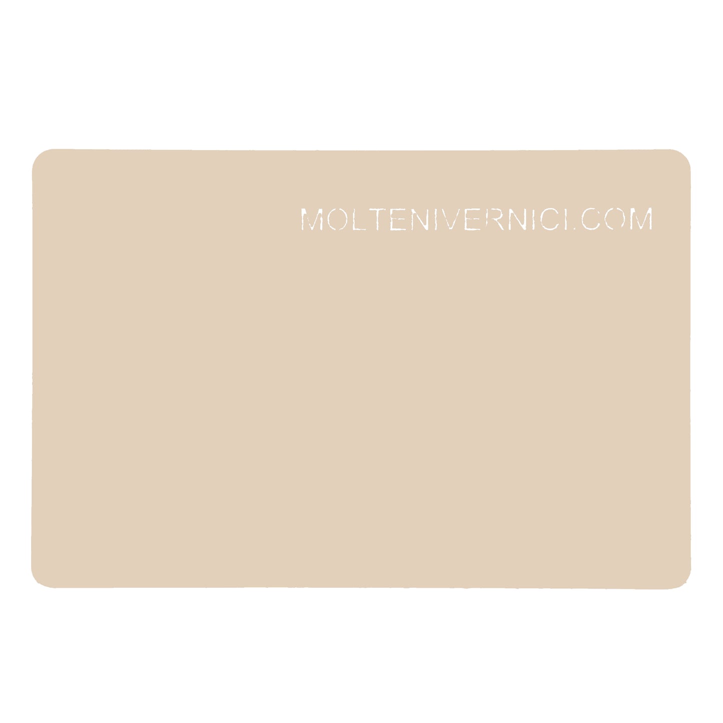 Variante colore NK Bleached Sand, finitura opaca effetto solid surface ad acqua - Molteni Vernici