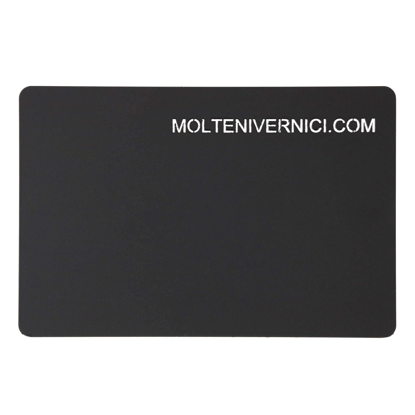 Variante colore Smalto Thermic 60°C, finitura nera opaca termosensibile - Molteni Vernici
