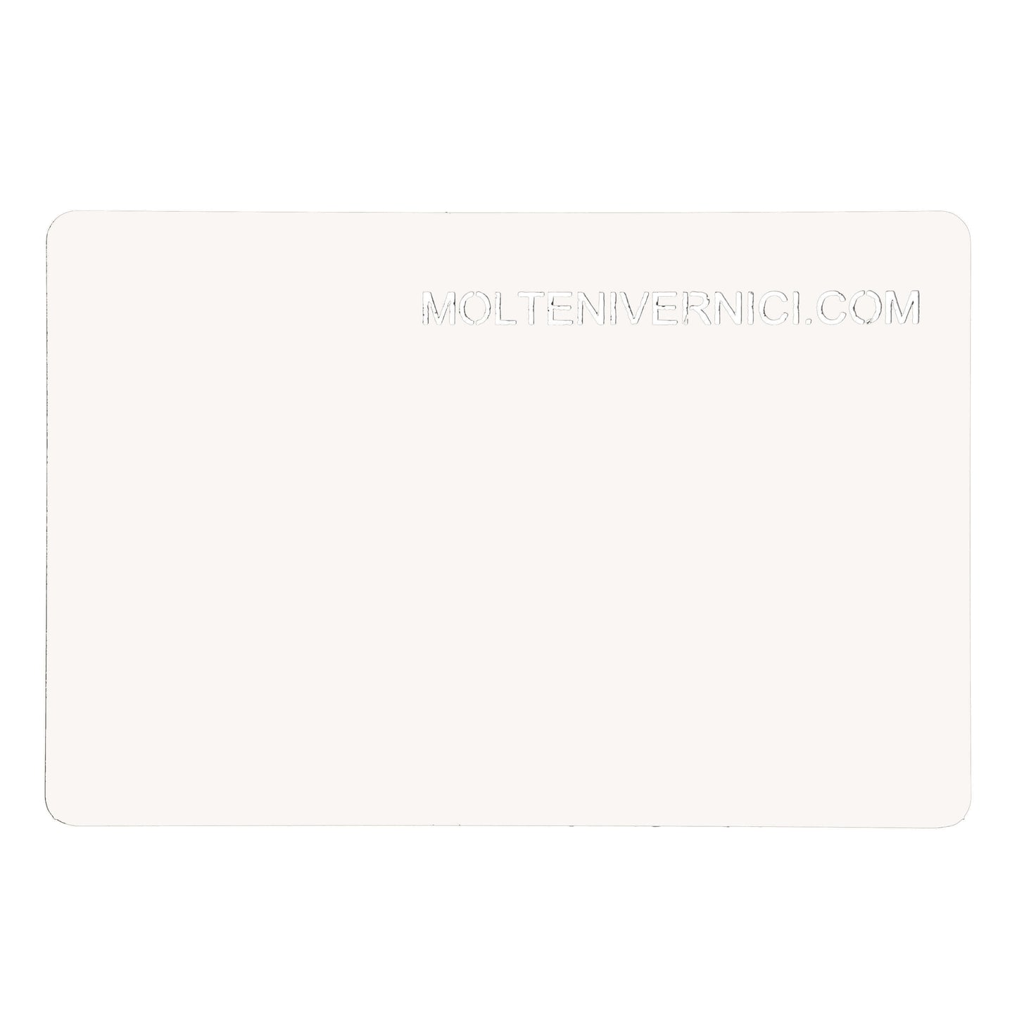 Variante colore Smalto Porcellana Bianco cod. 15264, finitura liscia e lucida, effetto porcellana di Molteni Vernici.