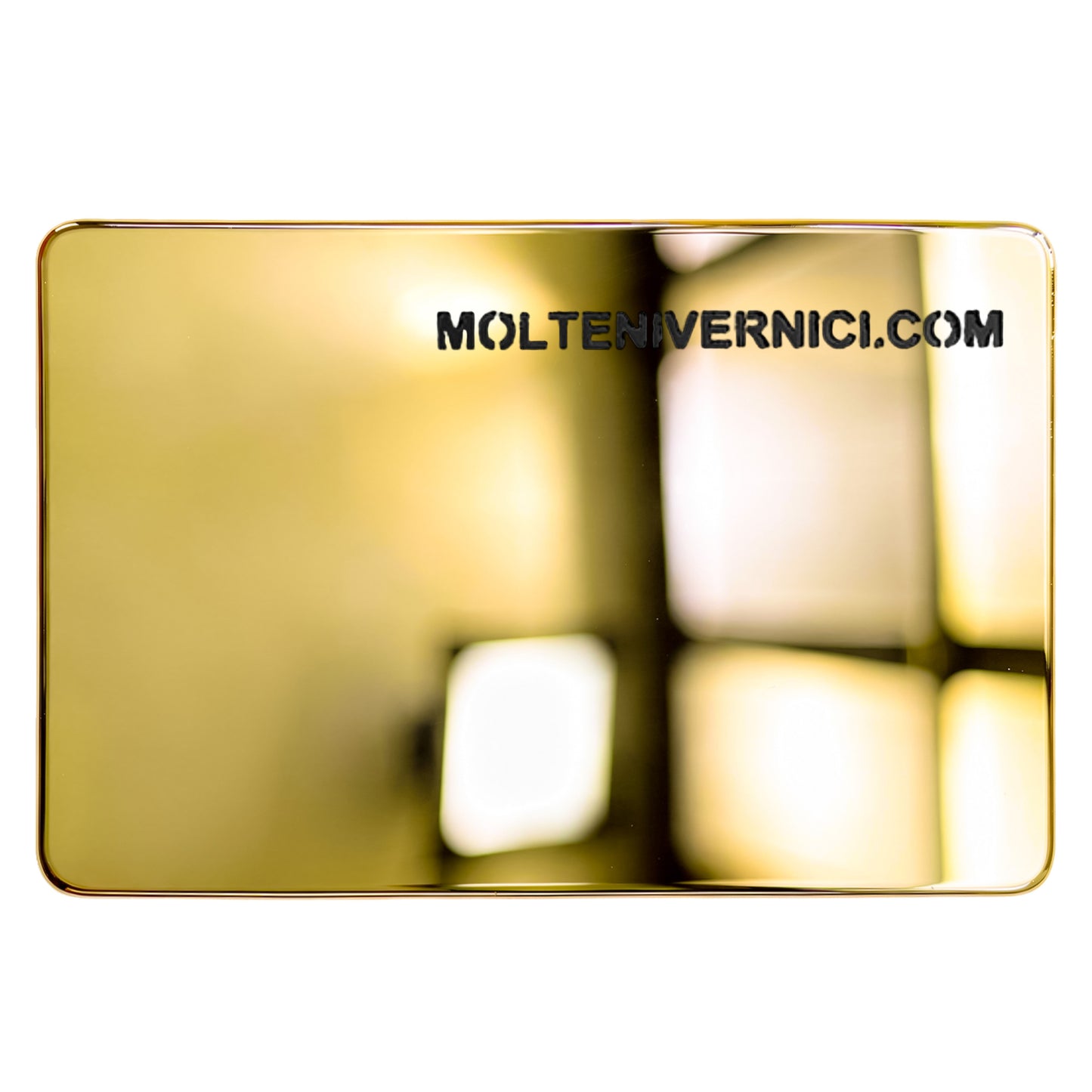Variante colore effetto galvanico lucido Nanogalvanic 17194 Oro 2, finitura metallica oro brillante - Molteni Vernici